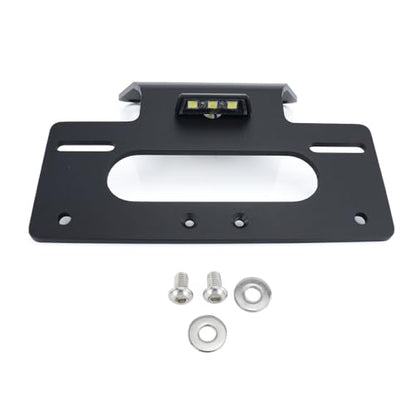 Fender Eliminator Fit for DR650 DR650S DR650SE 1996-2026 License Plate Holder Bracket with LED Light Tail Tidy