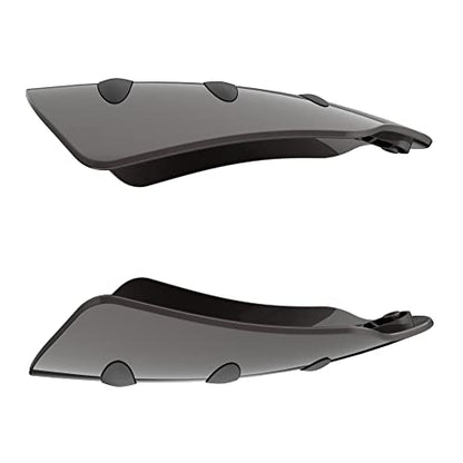 US Stock Advanblack Color Matched Hand Guard For Harley Touring & Softails - color: Black Jack Metallic