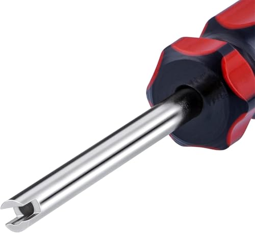 10Pcs Car Auto Screwdriver Valve Core Motorcycle Truck Bike Screwdriver Valve Stem Core Remover Tire Tube Installer Repair Tool