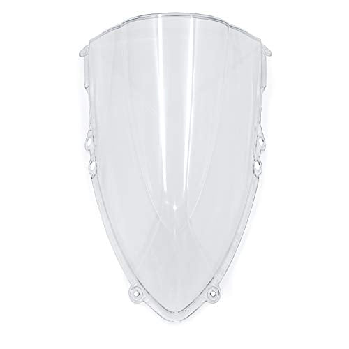 HTTMT- Clear Double Bubble Windscreen Windshield For 2012-2014 DUCATI 899/1199 [P/N: CFP-2310-3-CL] - color: Clear