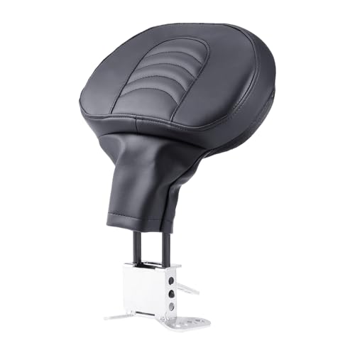 Adjustable Rider Backrest, Detachable Plug-in Driver Backrest Pad with Mounting Kit For Harley Touring CVO Electra Glide Road Glide Road King Street Glide 2009-2025
