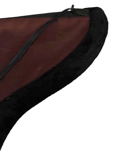 CHALLENGER Australian Horse Wool Felt Premium Shaped Trail Rider Comfort Pad Black 109SP565 - color: Brown