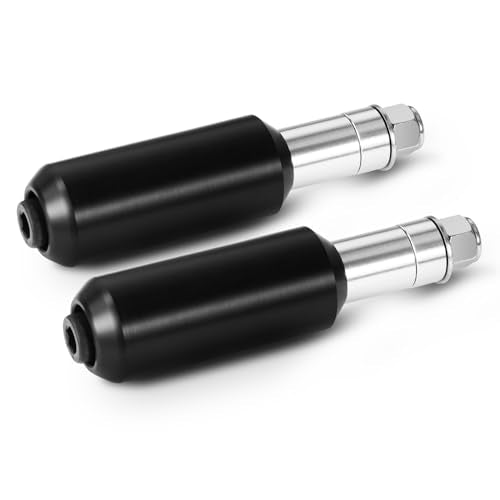 Motorcycle No Cut Frame Slider, 4’’ Upper Shock Mount Frame Sliders Anti Crash Protector Falling Protection Compatible with Dyna 2006-2017 / Smooth - color: HFS0001, size: 4 inches-Smooth