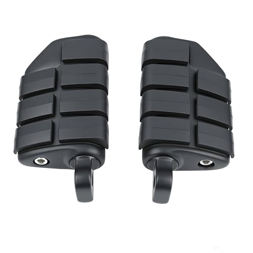 Matte Black Male Mount Lion Paw Footrests Footpegs Fit for Motorycle Harley Touring Glide - color: Black#3