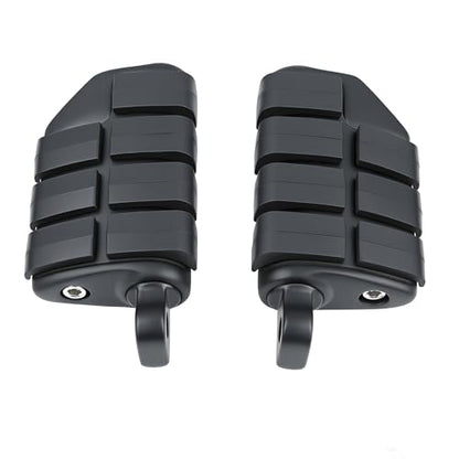 Matte Black Male Mount Lion Paw Footrests Footpegs Fit for Motorycle Harley Touring Glide - color: Black#3