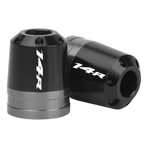 Motorcycle Bar End Sliders For Ninja ZX-14R 2006-2024 Bar End Weights Bar End Protectors Handlebar Sliders ninja zx-14r Accessories (Gray) - color: Gray