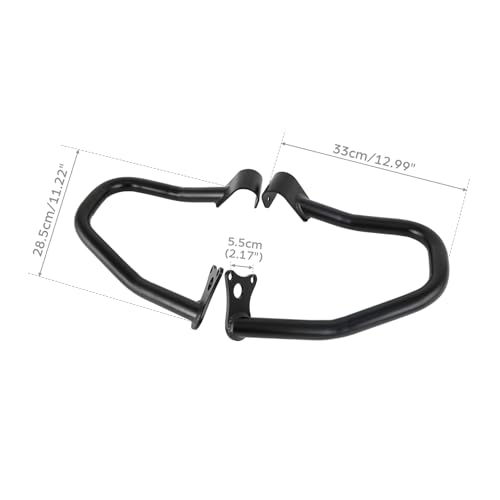 TCT-MOTORPARTS Engine Guard Highway Crash Bar Guard Support Fit for Indian Scout 2015-2024; Scout Bobber ABS 2018-2023; Scout Sixty 2016-2024 (Repl. 2881756-156) Black - color: Black