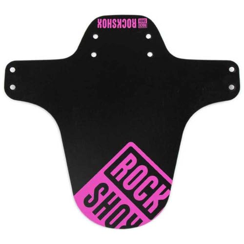 RockShox MTB Fender Black with Fuschia Print | bike-fenders - color: Fuchsia