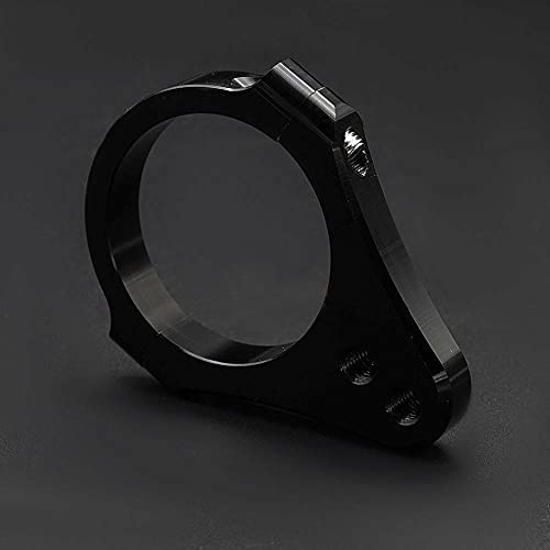 37mm CNC Aluminum Motorcycle Fork Tube Brackets Steering Damper Frame Mounting Clamp Foot Fixer Hardware Parts Stabilizer Universal - size: 37mm