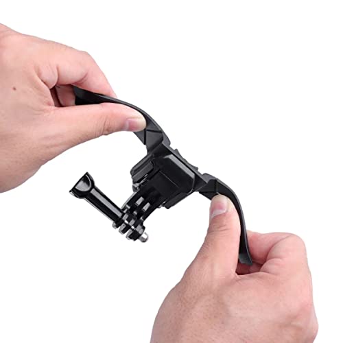 Motorcycle Helmet Chin Stand Mount Holder for Insta360 One RS R GoPro 10 9 Full Face Holder for DJI Action 2 Camera Accessories