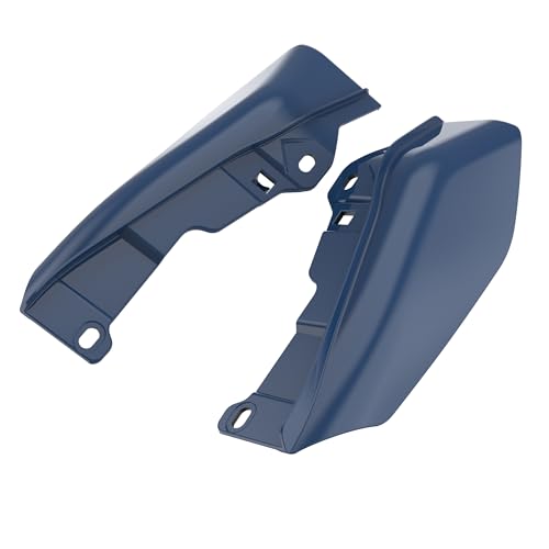 Mid Frame Air Deflectors Heat Shield Fit for Harley Touring 2009-2026 Billiard Blue - color: Billiard Blue