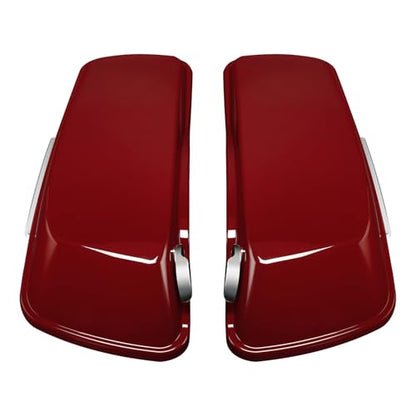 HR3 Billiard Red Hard Saddlebags Compatible with 2020 Road Glide Special FLTRXS Street Glide Special FLHXS (Replace for OEM) Fit for 2014-2023 Harley Touring Models - color: Billiard Red