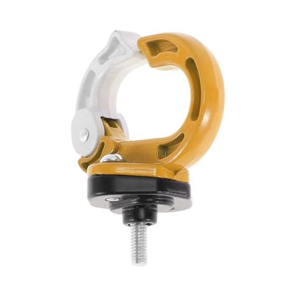 Universal Motorcycle Hanging Hook Round Shape Motorcycle Helmet Luggage Bag Holder Hanger for Scooters Bicycles Yellowish White 1 Pc 75mm - color: Yellow