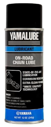 Yamaha Yamalube On-Road Motorcycle Chain Lube- 12 Ounce, #Acc-Chain-ON-AA
