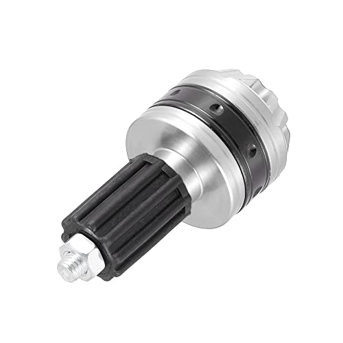 X AUTOHAUX 1 Pair Universal 18mm Handlebar End Caps Plug Bar End Aluminum Alloy for Motorcycle Silver Tone - color: Silver Tone