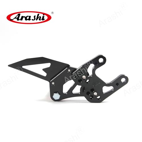 Arashi Version 2.0 Adjustable Rearsets for Honda CBR1000RR 2008-2011, Black - color: Black, size: CBR1000RR 2008-2011