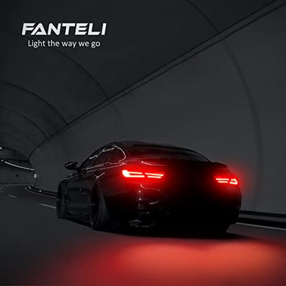 1157 LED Bulb Flashing Brake Lights, 300% Brighter 2057 2357 7528 BAY15D Plug and Play Strobe Blinking LED Stop Tail Lights, Brilliant Red