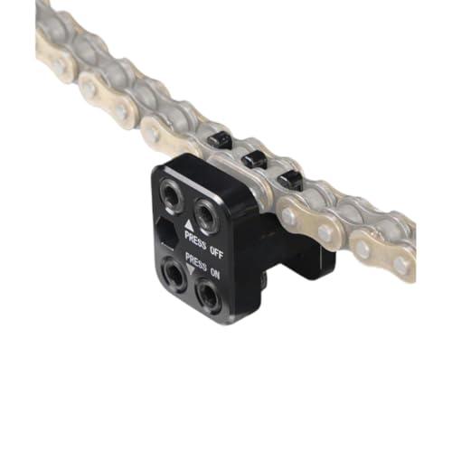 Motorcycle Chain Adjusting Alignment Tool 50 Series Compatible With ATV Bike 520 525 530 Side Plate Master Link Chain Press Tool