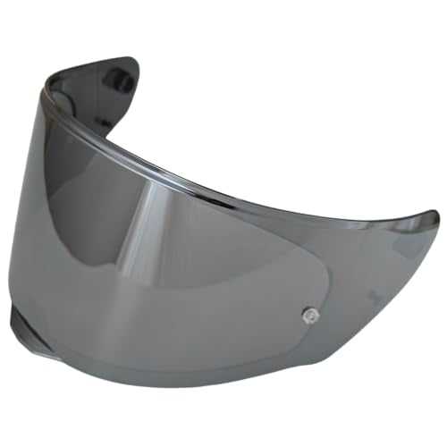 Assault Helmet Visor,Motorcycle Helmet Face Shield Compatible with Assault/Rapid/Stream/FF320/FF353/FF328/FF800 (Silver) - color: Silver