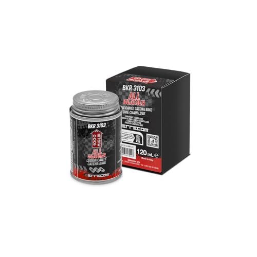 Errecom 1000 Miglia BKR 3103-4 fl oz (120 mL) Can, All Weather Lube Bike Chain, for All Weather Conditions, Brush Included - color: ALL WEATHER - 4 fl oz (120 mL) Can