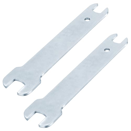 692900 Wrench | For Porter Cable 7424XP, 7335, 7336, 7424 Polisher and Orbital Sander, Metal Silver Wrench with Dual-End Design and Hang Hole