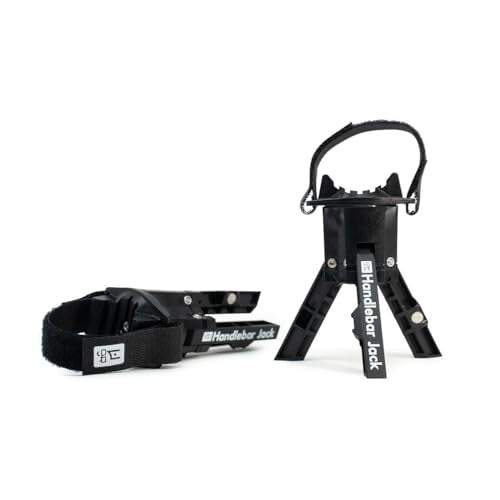 The Original Handlebar Jack Portable Repair Stand V3 | Made in the USA | 3.7" Ground Offset, for Bicycles, eBikes | Compatible w All Electric Bikes