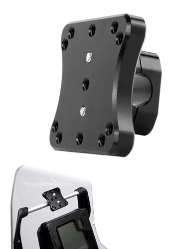 Universal GPS Mount Fit for V-Storm 800DE/ Tenere 700/ CB500X/ Africa Twin CRF1000/ R1250 R1200 GS/GSA/Super Tenere XTZ1200 GPS Bracket Phone Navigator Holder for 12 mm Bar - size: 12mm