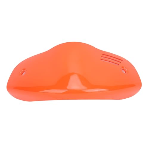 Motorcycle Windscreen Extension Adjustable Spoiler Clip On Windscreen Visor Windproof Front Flyscreen Replacement For GTS GTV 300 2024 (Orange) - color: Orange