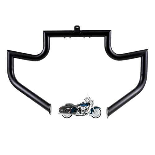 1.5" Crash Bar Engine Guard Highway Freeway Bar for Harley Davidson Touring Road King Street Glide Electra Glide CVO and Trike Models (Fit for 1997-2008 Touring, Matte Black) - color: Matte Black, size: Fit for 1997-2008 Touring