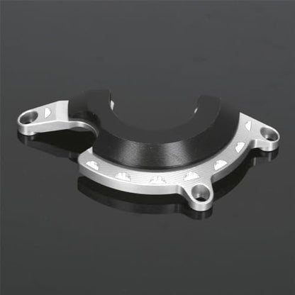 Monkey125 Left Right Engine Cover Protector Slider Compatible with Monkey 125 2022-2024 JB03 3D CNC Motorcycle Engine Crankcase Guard (Silver) - color: Silver