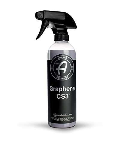 Adam's Polishes Graphene CS3 (16oz) - Graphene Waterless Wash Ceramic Spray Coating Detail Spray | High Gloss Car Wash Cleaning Spray for Car Detailing | RV Boat Motorcycle - size: 16 Fl Oz (Pack of 1)