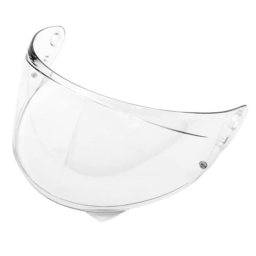 HJ-34P C10 Motorcycle Helmet Visor Replacement for HJ-34P C10 UV Protection Motorcycle Helmet Shield (Transparent) - color: Transparent
