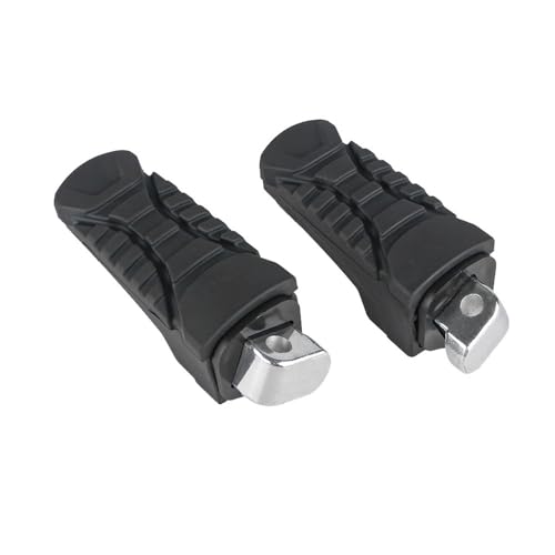 Footrest Pedals Rear Passenger Footrest Foot Pegs for BR1200GS LC ADV S1000XR R 1200 GS Adventure Aluminum Footpeg Bracket Rubber Cover - color: Color 1 Set