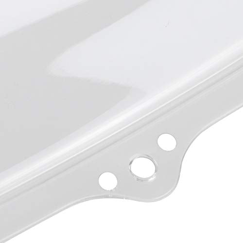 Motorcycle Windscreen PC Wind Deflector Fit for GSXR 600/750 K6 2006 to 2007 Replacement Parts(Transparent)