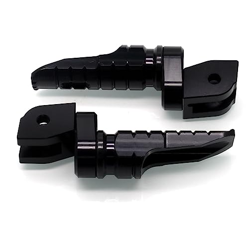 MZS Motorcycle Foot Pegs, Front Double Roating Rider Footpegs Compatible with Monster 696 to 1200 Models/Scrambler 400 800 1100 / Multistrada 950 1200 1260 / Hypermotard 821 950 / Hyperstrada 821 - size: Monster/Scrambler/Multistrada/Hypermotard