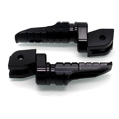 MZS Motorcycle Foot Pegs, Front Double Roating Rider Footpegs Compatible with Monster 696 to 1200 Models/Scrambler 400 800 1100 / Multistrada 950 1200 1260 / Hypermotard 821 950 / Hyperstrada 821 - size: Monster/Scrambler/Multistrada/Hypermotard