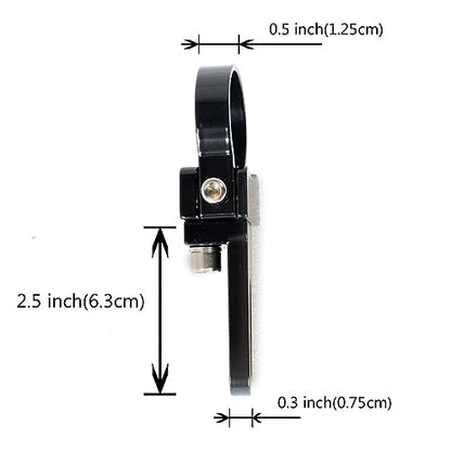 1.25 Inch Bull Bar Tube Mount Clamps JIUHUAN LED Light Bar Mounting Brackets Roof Roll Cage Holders for Offroad Trucks ATV SUV 2pcs - size: 1.25inch-L025
