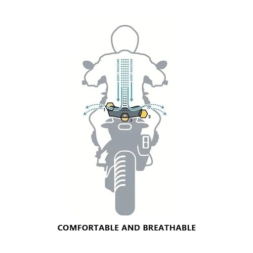 Motorcycle Seat Cushion for Suzuki V-Strom VStrom DL1000 DL650 DL250 DL 650 Motorcycle Anti-Slip 3D Mesh Fabric Seat Cover Breathable Waterproof Cushion