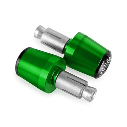 7/8'' Anti-Slip Grip Hand Motorcycle Handlebar Handle Bar Grips End Plugs For HONDA Rebel300 CMX500 CMX300 Rebel CMX 500 300(Green Ends NO LOGO) - color: Green Ends NO LOGO