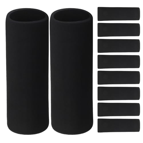 MAGICLULU 14pcs Mountain Bikes Grips Foam Motorcycle Handlebar Covers Ergonomic Design Sleeves for Mountain Biking Cycling Accessories