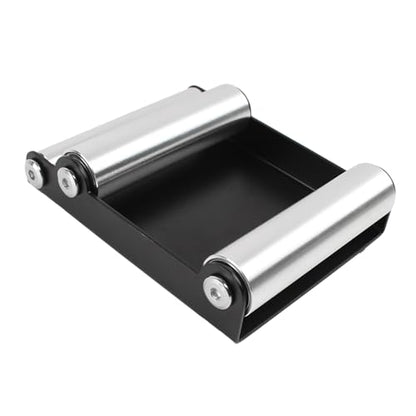 Motorcycle Wheel Cleaning Stand Universal Paddock Stand Portable Wheel Roller Stand Support Parking for Tire Cleaning Wheel Chain Lubrication for Tire Width <180MM