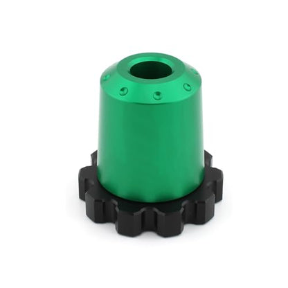 Throttle Lock Cruise Control For Vulcan S KLR 650 GTR1400 for Ninjia 650 ER-6N Z900 Z400 Throttle Clamp Assist End Bar (Green) - color: Green
