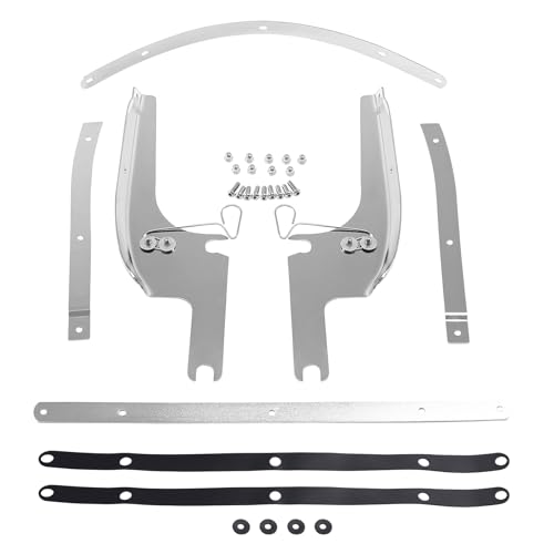 Windshield Windscreen for Harley, SLMOTO Clear Motorcycle Windshield Windscreen Fit for Harley Davidson Road King Classic 1998-2020