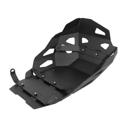Motorcycle Engine Skid Plate Replacement for Yamaha Tenere 700 T7 Rally 2021-2025 Engine Chassis Guard Cover Bash Pan Frame Protector (Black) - color: black