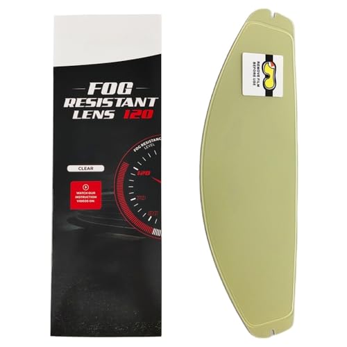 K1 Motorcycle Helmet Shield for K1,K3SV, K5 Replacement Helmet Visor for K5 (Anti Fog Film) - color: Anti Fog Film
