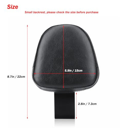 Motorcycle Driver Backrest Sissy Bar Pad for H-onda Rebel 300 500 2017-2024 Motorbike Rider Seat Backrest Cushion Accessories
