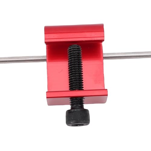Chain Alignment Tool 08-0048 Aluminium Alloy Motor 08-0048 Chain Alignment Tool Universal Aluminium Alloy Motorcycle and ATV Adjusting for Aluminiu (Red) - color: Red
