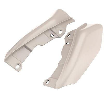 Mid Frame Air Deflectors Heat Shield Fit for Harley Touring 2009-2026 White Sand Pearl - color: White Sand Pearl