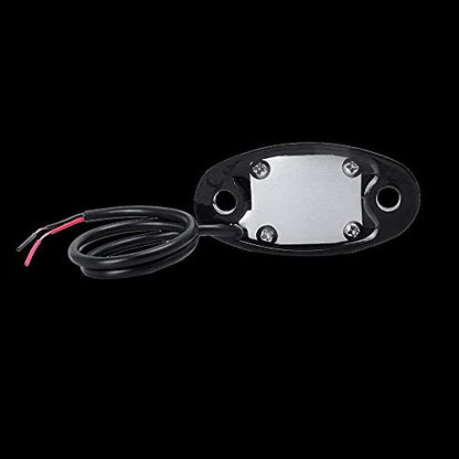 4 Pods LED Rock Light Kits White for Jeep ATV UTV SUV Off Road Car Truck Boat Underbody Glow Fender Lamp Underglow LED Neon Lights Waterproof - color: White, size: 4 Pods
