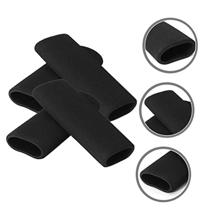 BESPORTBLE Motorcycle Handlebar Grips 4Pcs Non-Skid Sponge Covers Foam Grip Sleeves for Vibration Absorption Comfortable Motorcycle Handlebar Protection 4.72X1.37In